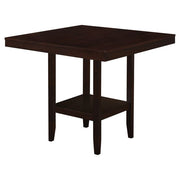 TABLE À MANGER - 42"X 42" / HAUTEUR COMPTOIR ESPRESSO 