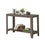 TABLE D'APPOINT - 44"L / CONSOLE D'ENTREE TAUPE FONCE