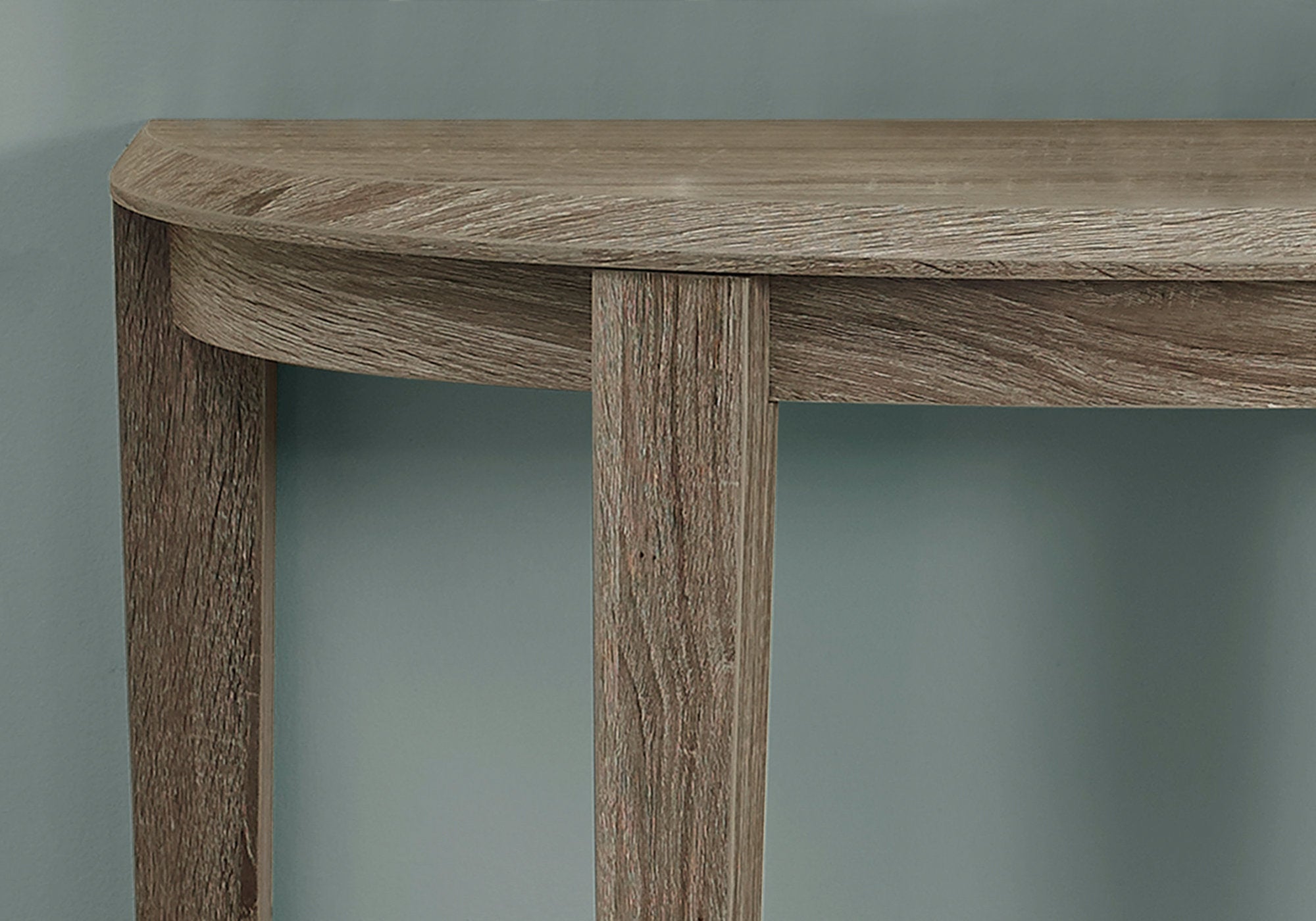 TABLE D'APPOINT - 36"L / CONSOLE D'ENTREE TAUPE FONCE 