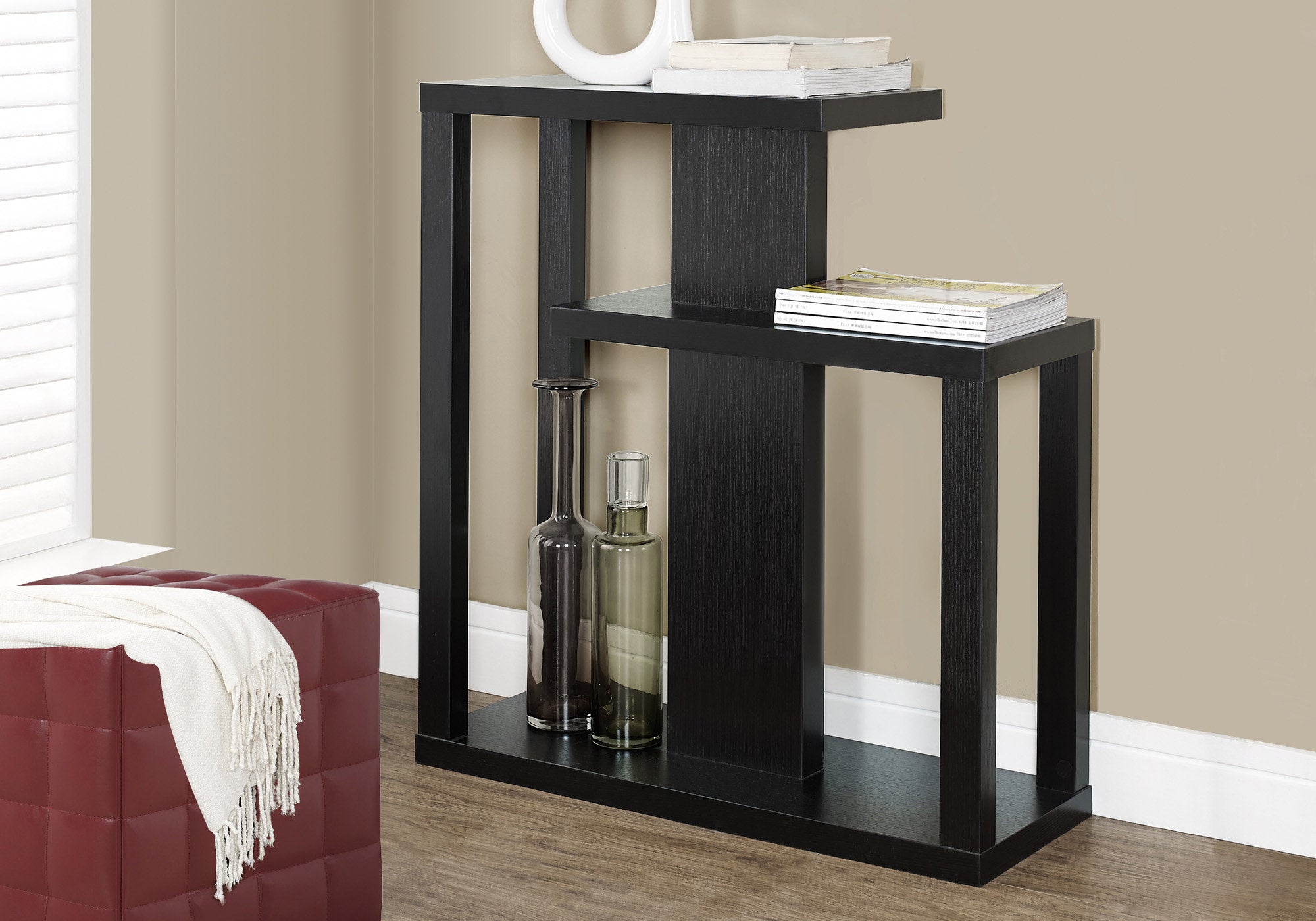 TABLE D'APPOINT - 32"L / CONSOLE D'ENTREE ESPRESSO 