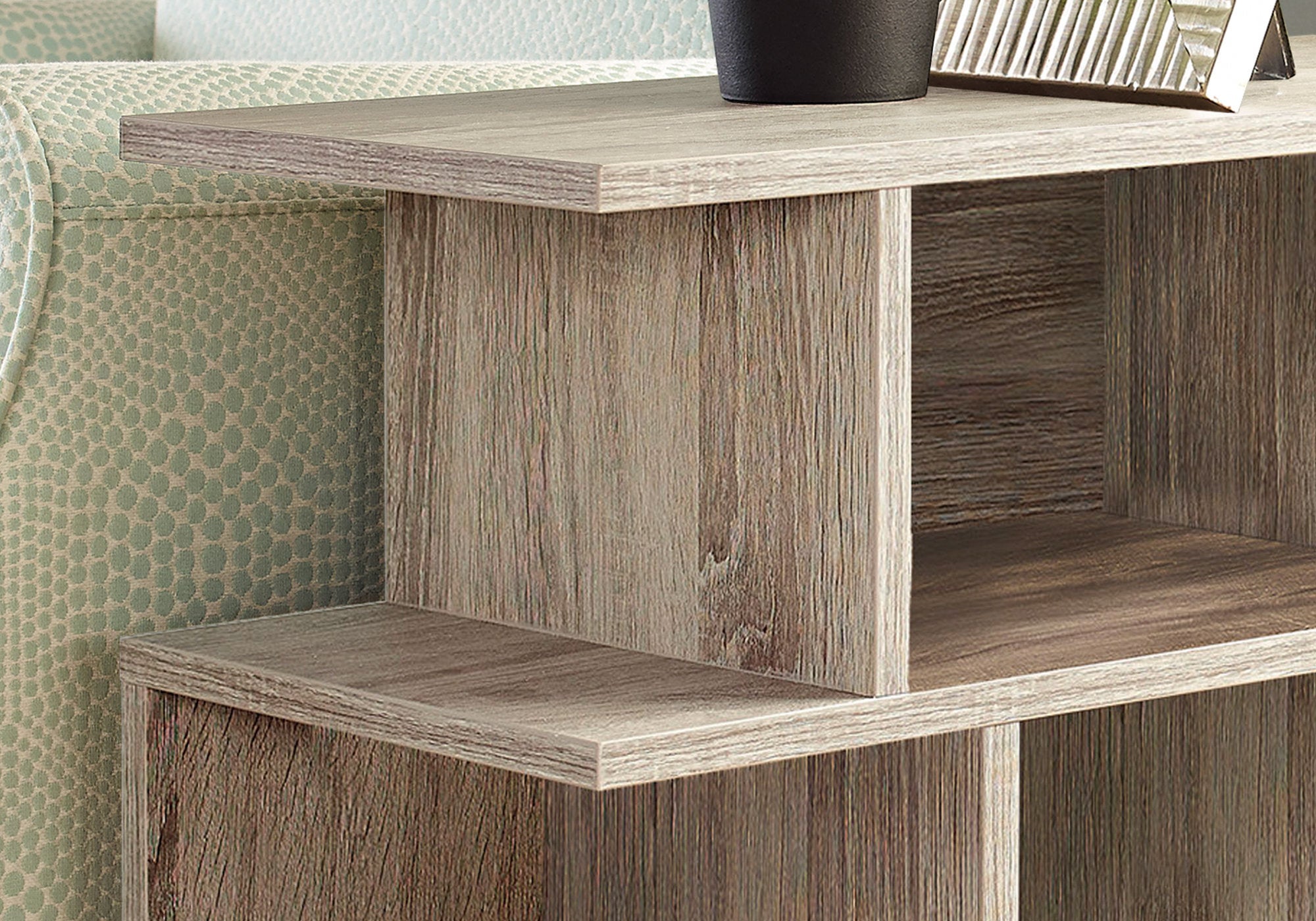 TABLE D'APPOINT - 24"H / FONCE TAUPE 