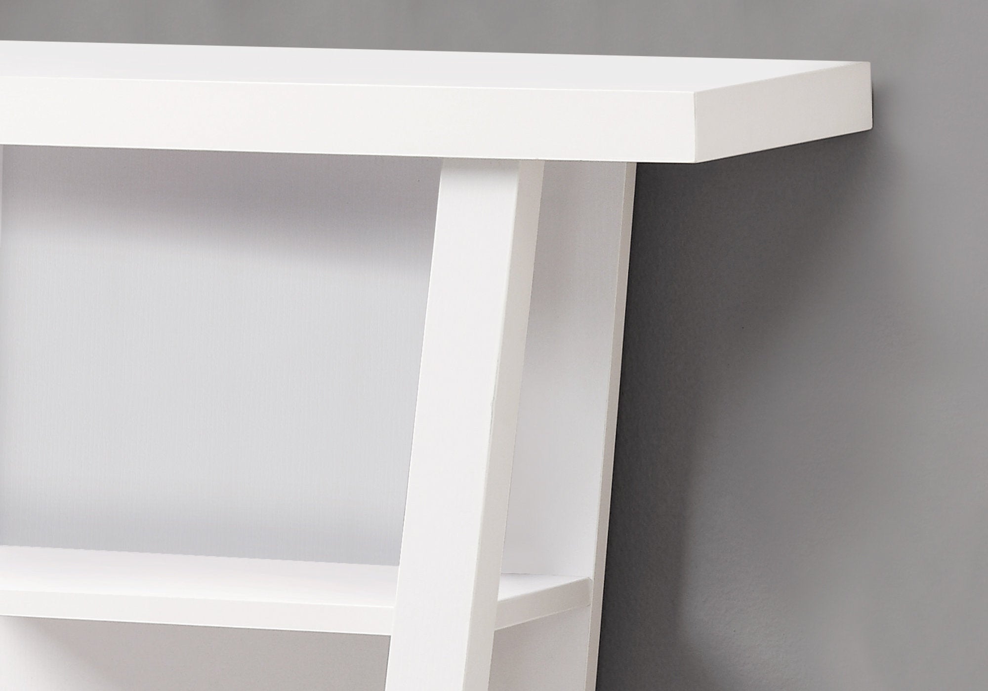 TABLE D'APPOINT - 32"L / CONSOLE D'ENTREE BLANCHE 