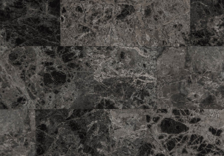TABLE D'APPOINT - MARBRE GRIS / METAL ANTHRACITE