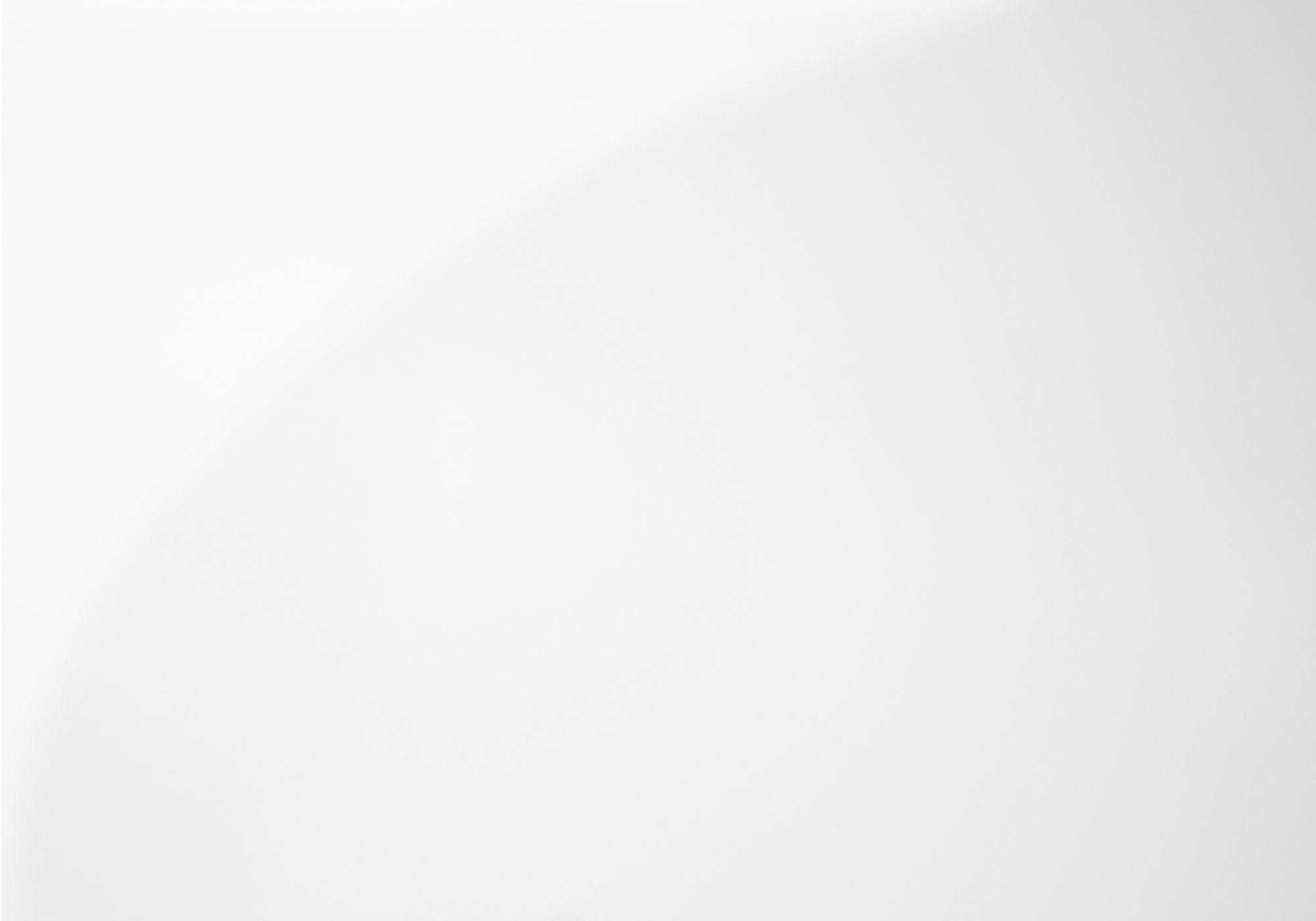 Bibliothèque Zigzag 60" : Blanc Brillant et Verre Trempé