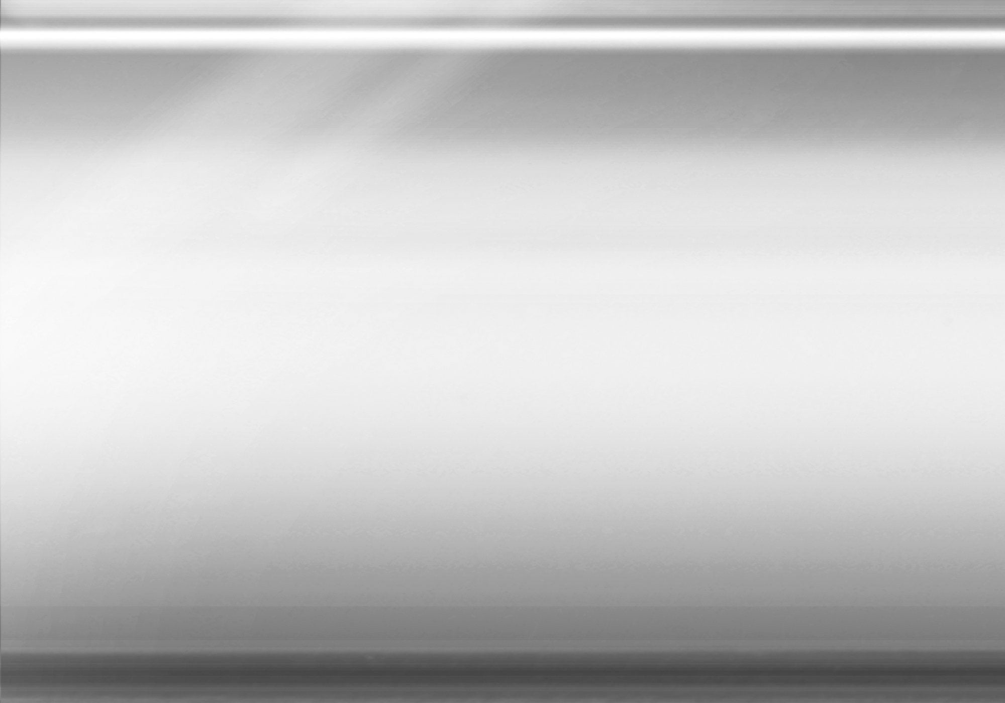 TABLE BASSE - 44"L / METAL CHROME AVEC VERRE TREMPE