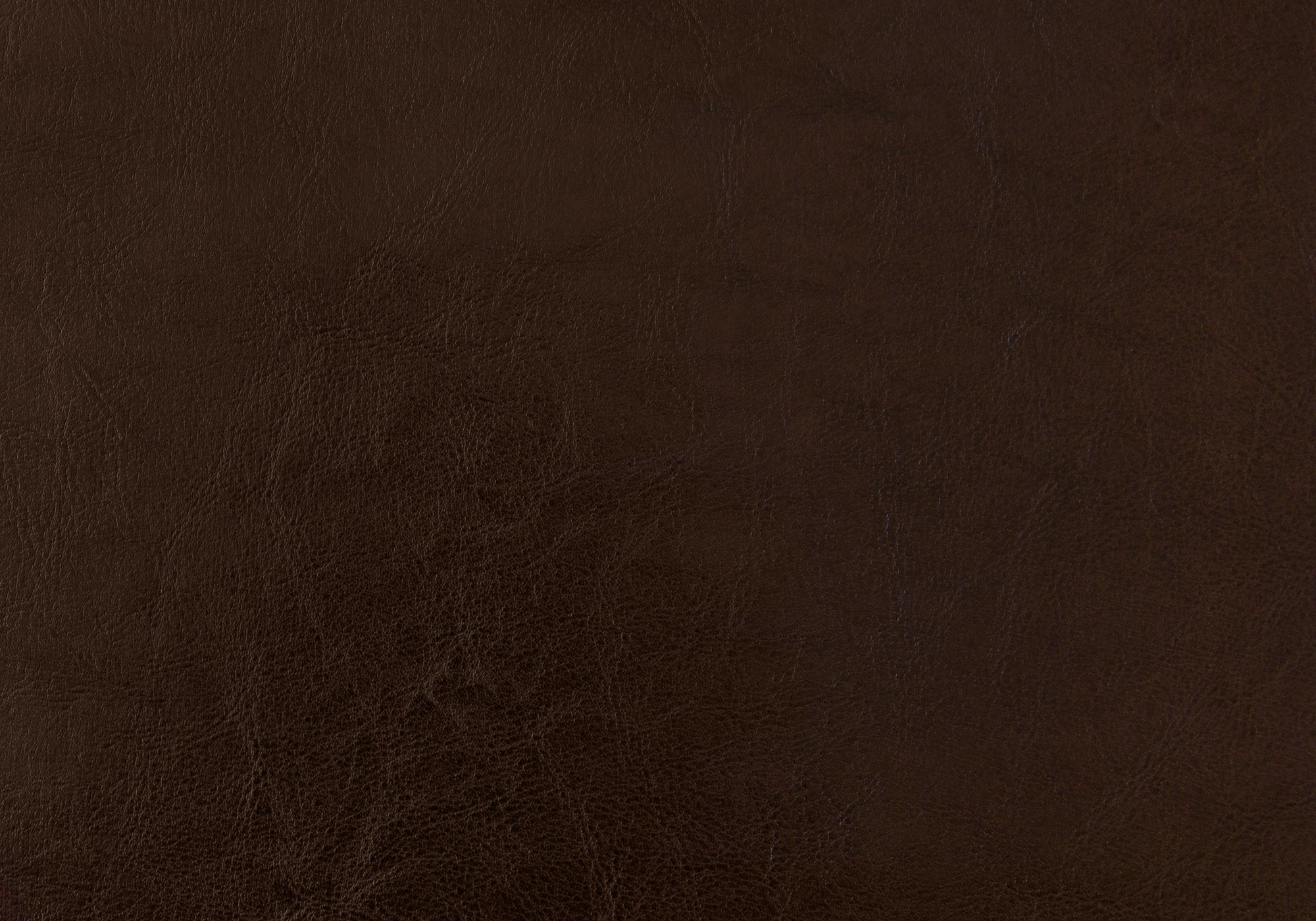 LIT - SIMPLE / SIMILI-CUIR MARRON AVEC PIEDS EN BOIS 