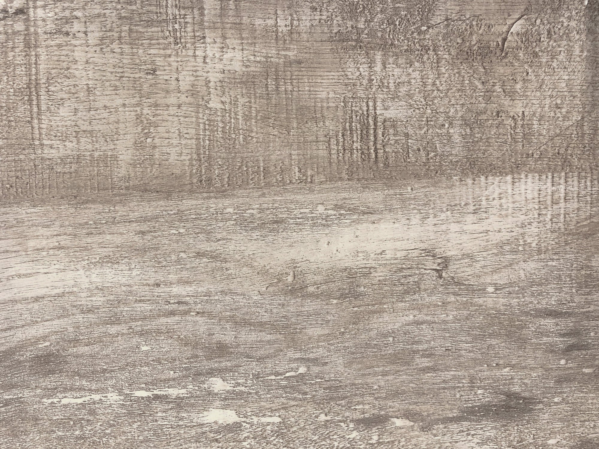 BUREAU D'ORDINATEUR - BOIS DE RÉCUPÉRATION TAUPE COIN G/D FAÇADE 