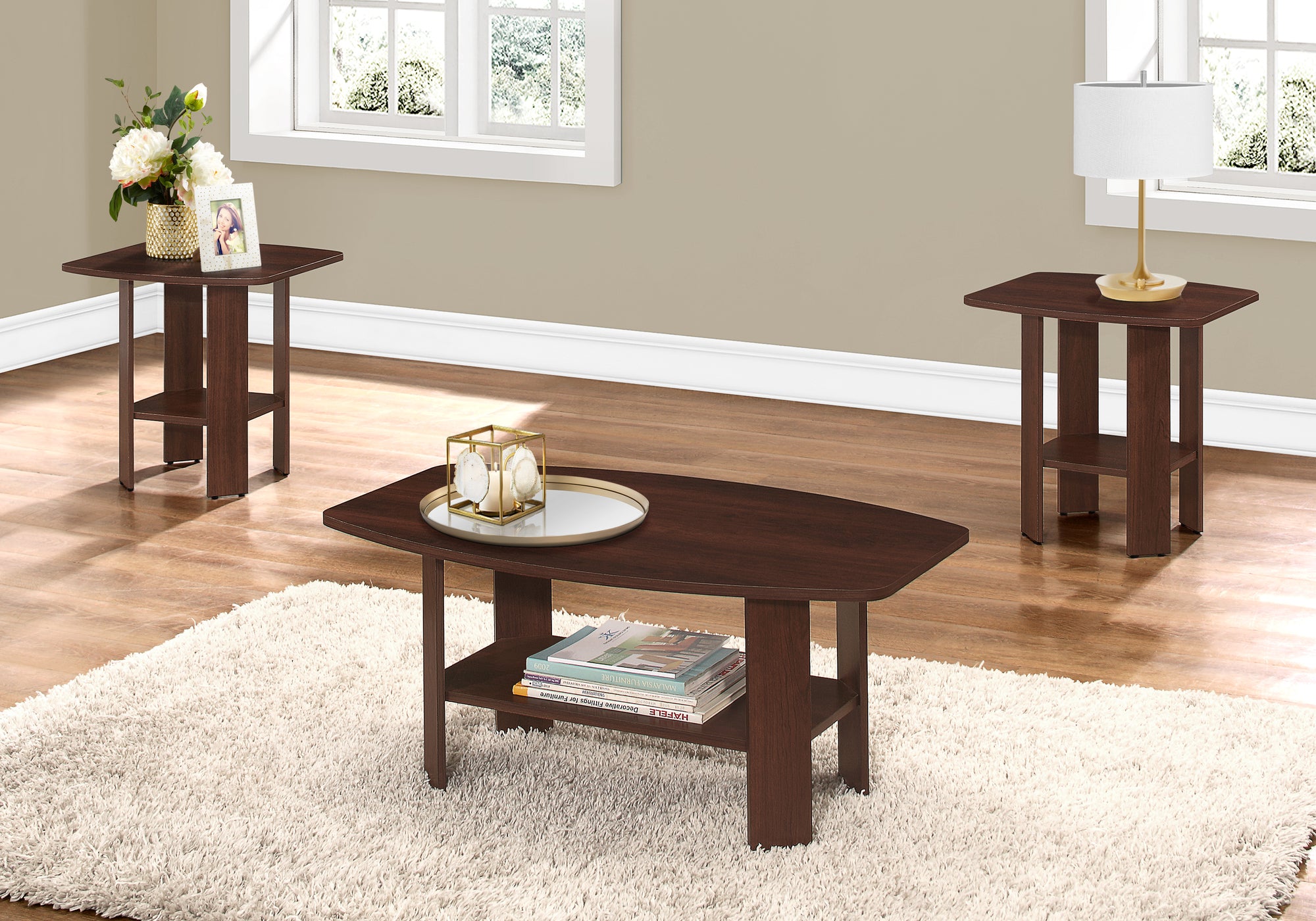 SET DE TABLE - SET 3PCS / CERISE 