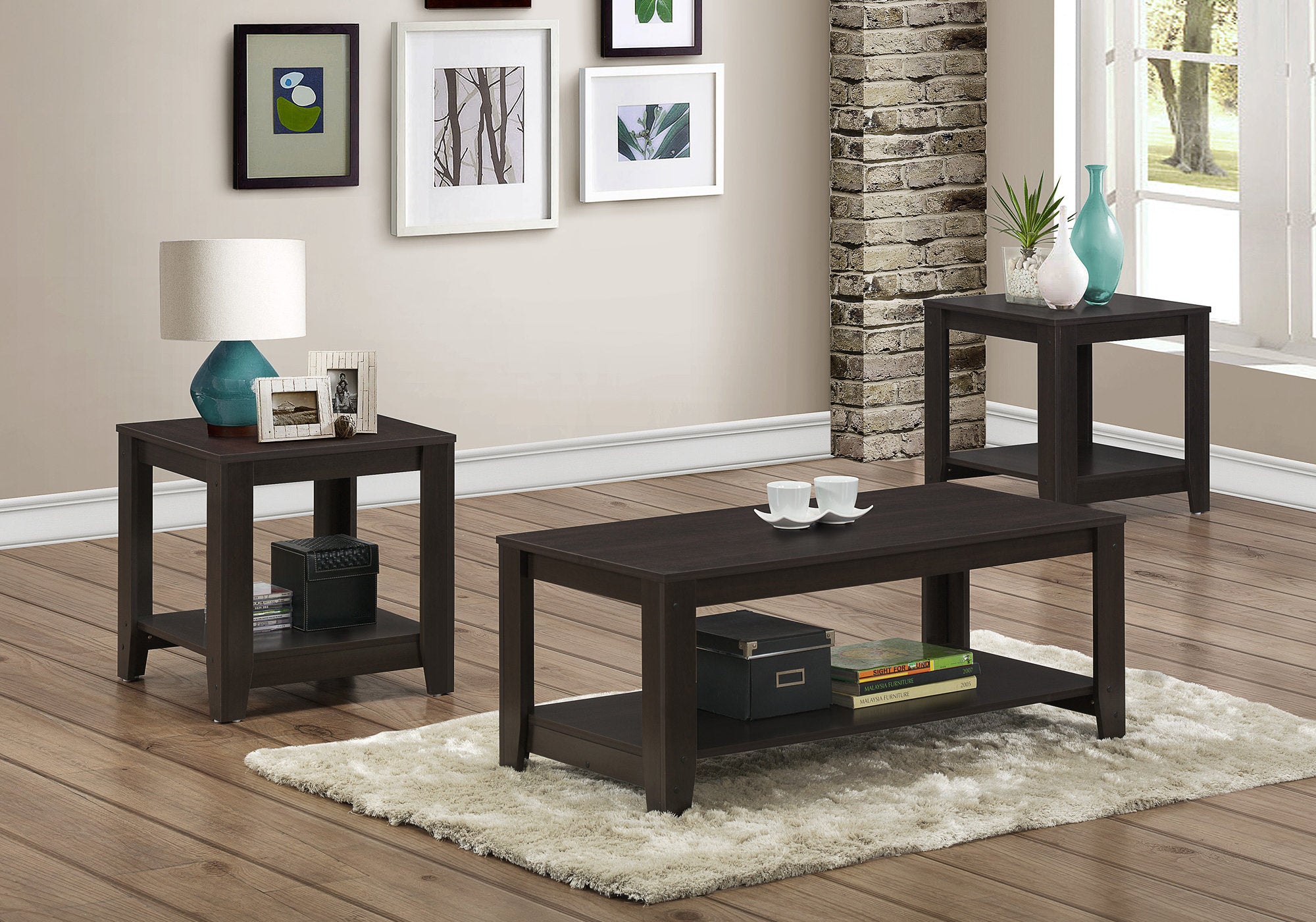 SET DE TABLE - SET 3PCS / ESPRESSO 