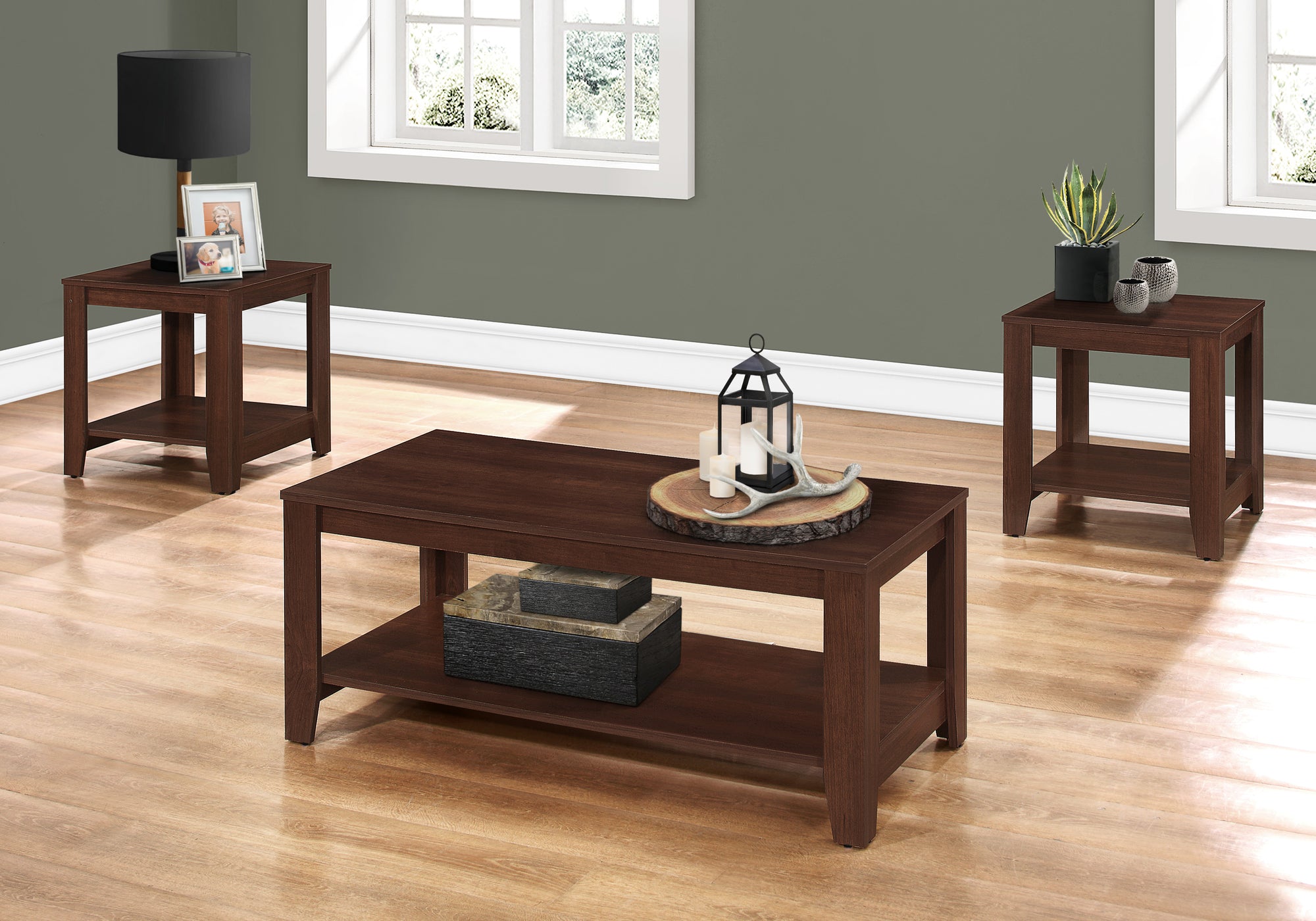 SET DE TABLE - SET 3PCS / CERISE