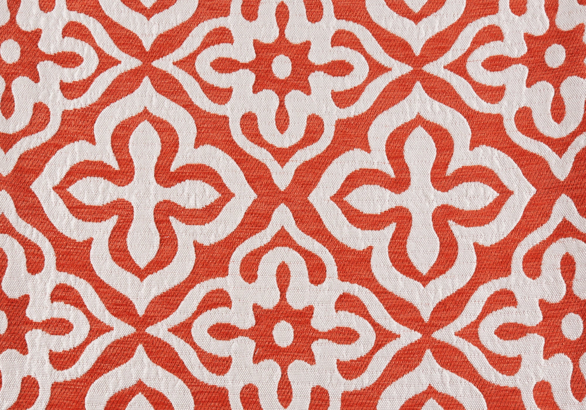 COUSSIN - 18"X 18" / MOTIF ORANGE / 2PCS 