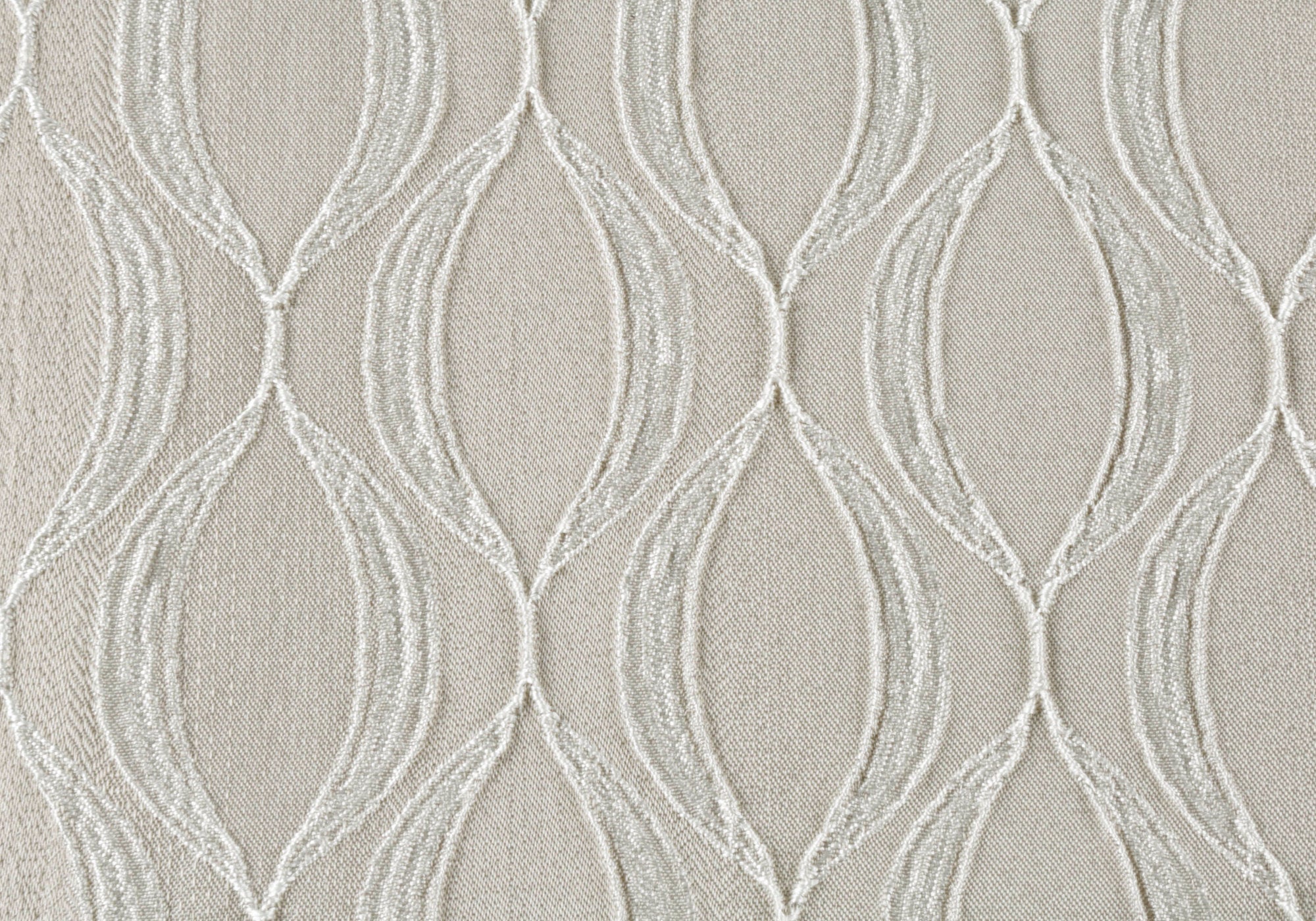 COUSSIN - 18"X 18" / MOTIF VAGUE TAUPE / 1PC 