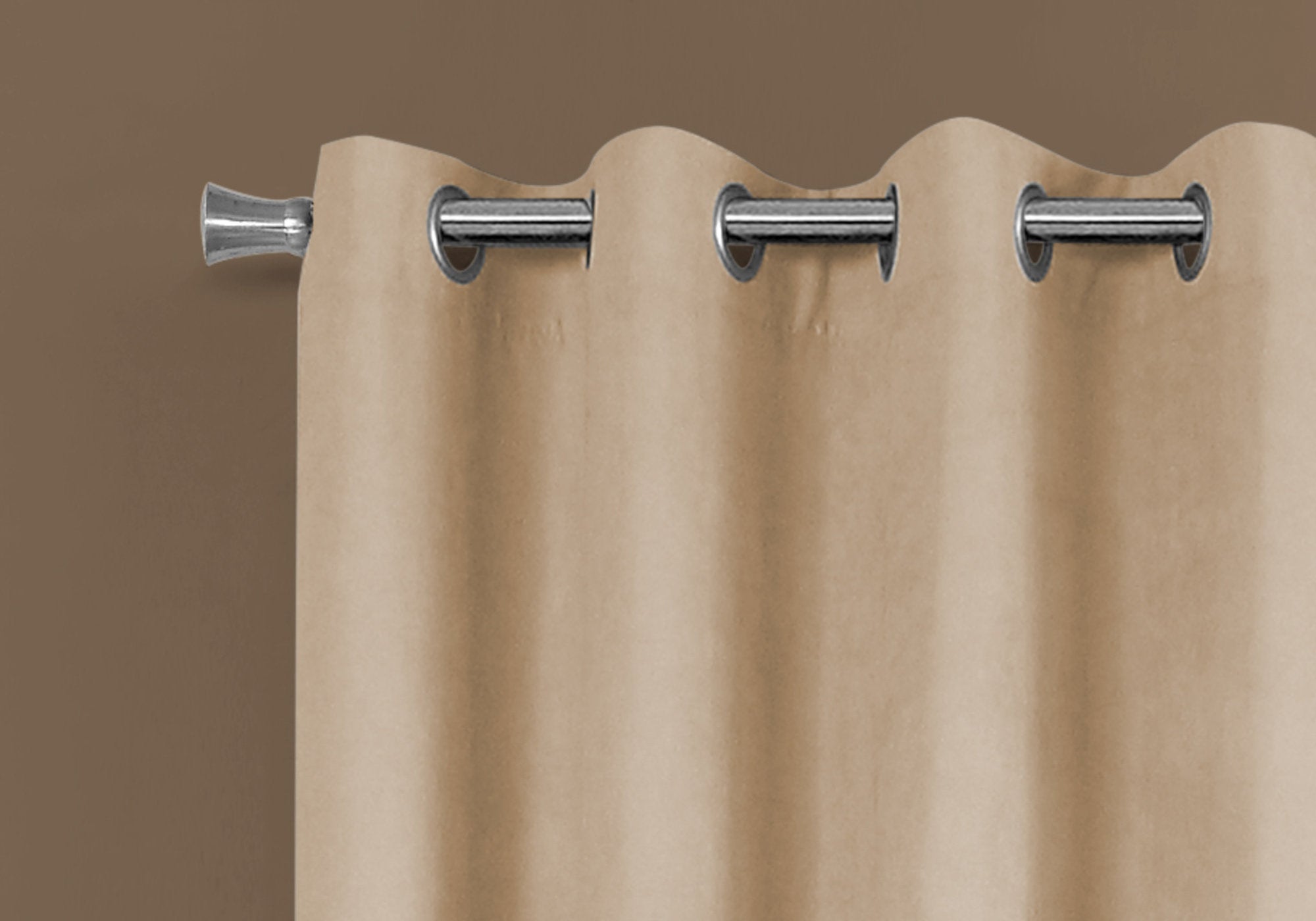 PANNEAU DE RIDEAU - 2PCS / 54"WX 84"H BEIGE ASSOMBRISSANT LA PIÈCE 