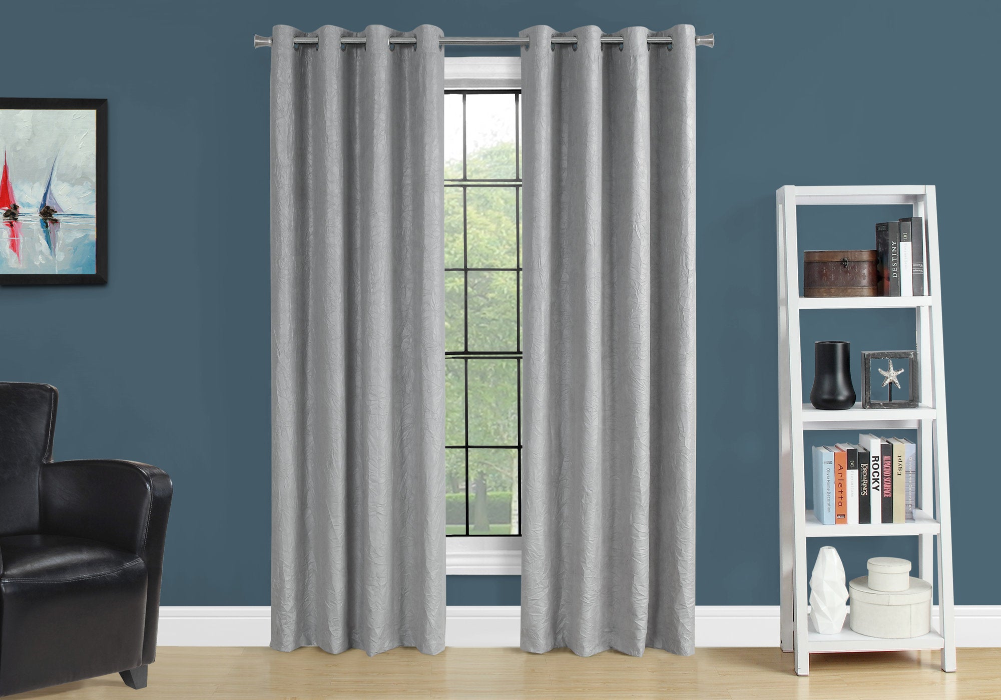 PANNEAU DE RIDEAU - 2PCS / 52"WX 84"H SILVER ROOM ASSOMBRISSEMENT 