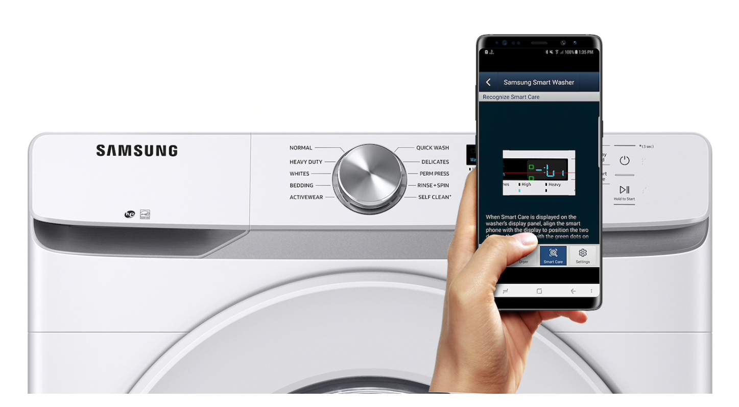 Ensemble laveuse et sécheuse Samsung à chargement frontal