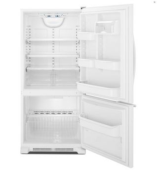 Réfrigérateur à congélateur inférieur 18,5 pi cu. ABB1921BRW