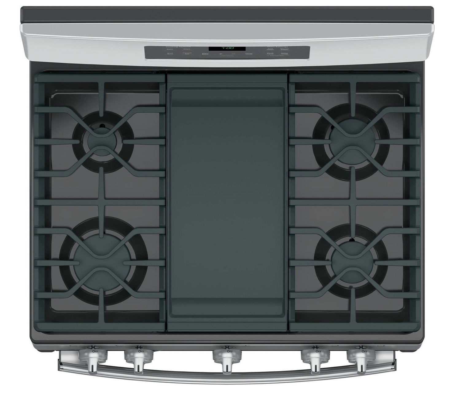 Cuisinière À Convection Au Gaz De 5.0 Pi³ En Acier Inoxydable *PRODUIT NEUF* GE ( JCGB700SEJSS )