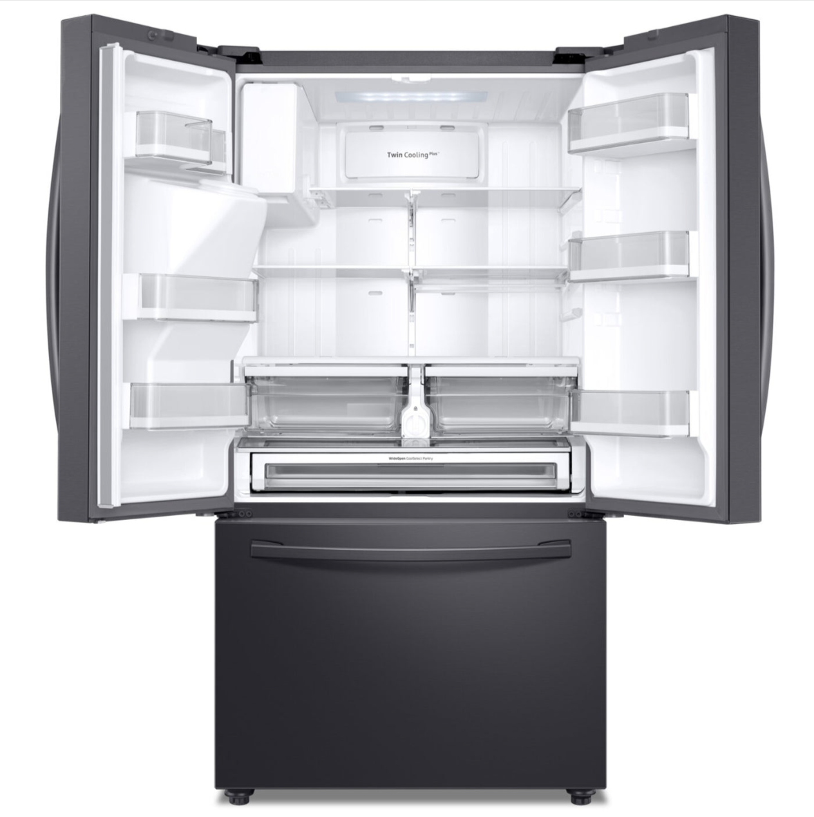 Samsung 22,6 Cu. pi. Réfrigérateur intelligent à portes françaises avec Refroidissement Double Plus™ - RF23R6201SG/AA