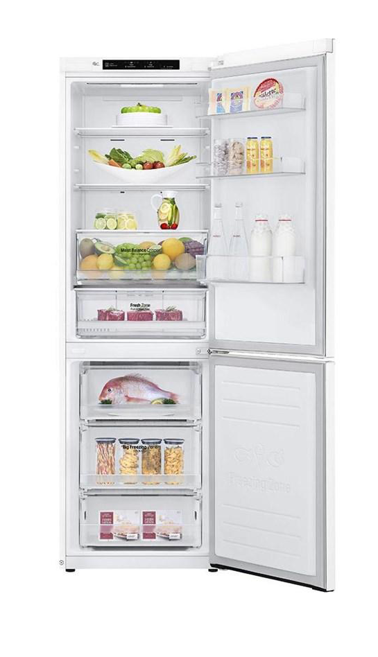 Réfrigérateur À Congélateur Inférieur À Profondeur Comptoir De 12 Pi³ / 24 Po Blanc LG ( LBNC12231W )