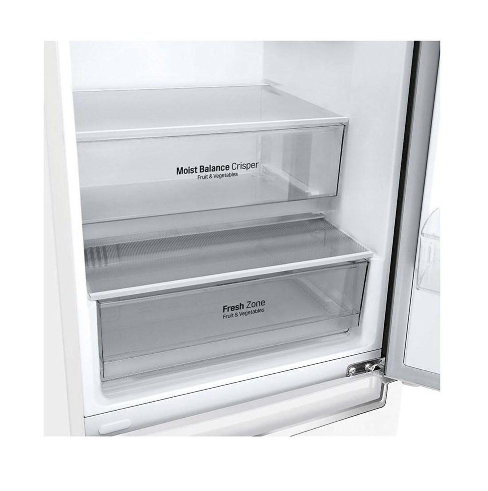 Réfrigérateur À Congélateur Inférieur À Profondeur Comptoir De 12 Pi³ / 24 Po Blanc LG ( LBNC12231W )