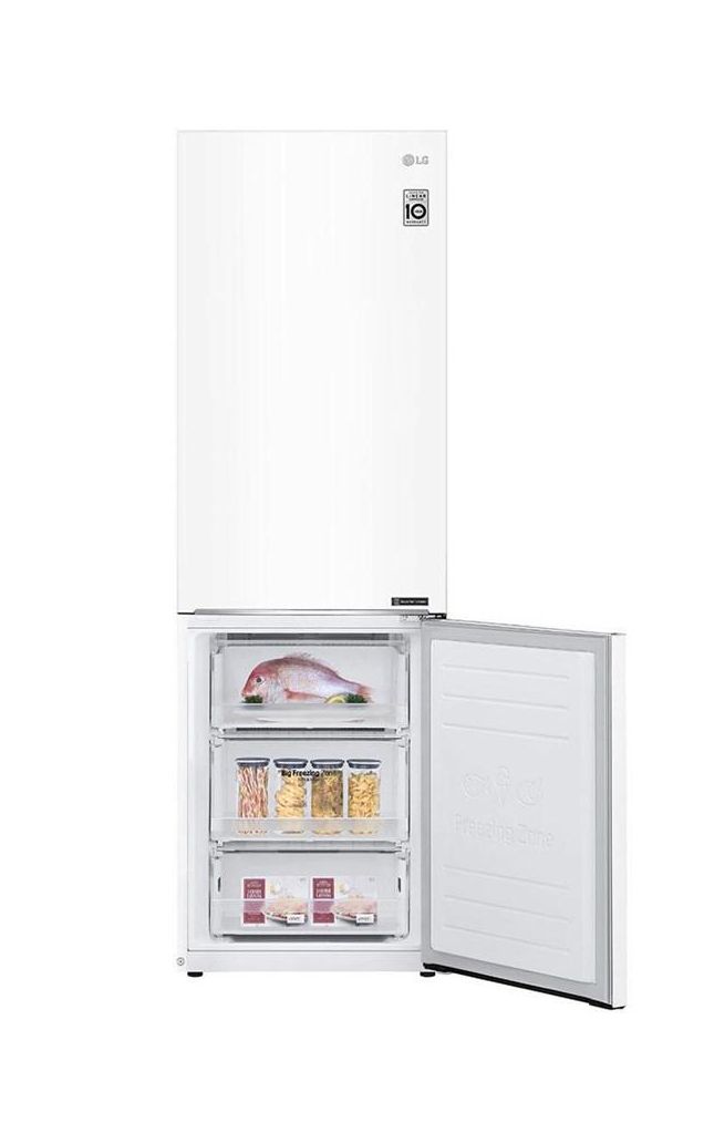 Réfrigérateur À Congélateur Inférieur À Profondeur Comptoir De 12 Pi³ / 24 Po Blanc LG ( LBNC12231W )