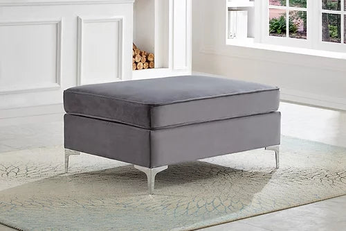 Canapé sectionnel avec pouf