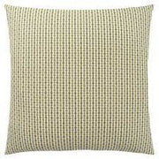 COUSSIN - 18"X 18" / CLAIR / POIS ABSTRAIT VERT FONCÉ / 1PC 