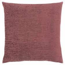 COUSSIN - 18"X 18" / ROSE POUSSIER SOLIDE / 1PC 