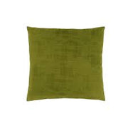 COUSSIN - 18"X 18" / VELOURS BROSSÉ VERT LIME / 1PC 