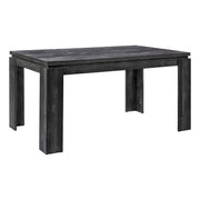 TABLE A MANGER - 36"X 60" / SIMILI BOIS NOIR 