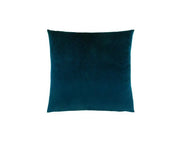 COUSSIN - 18"X 18" / VELOURS BLEU DIAMANT ACIER / 1PC 