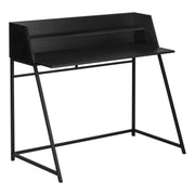 BUREAU D'ORDINATEUR - 48"L / NOIR / MÉTAL NOIR 