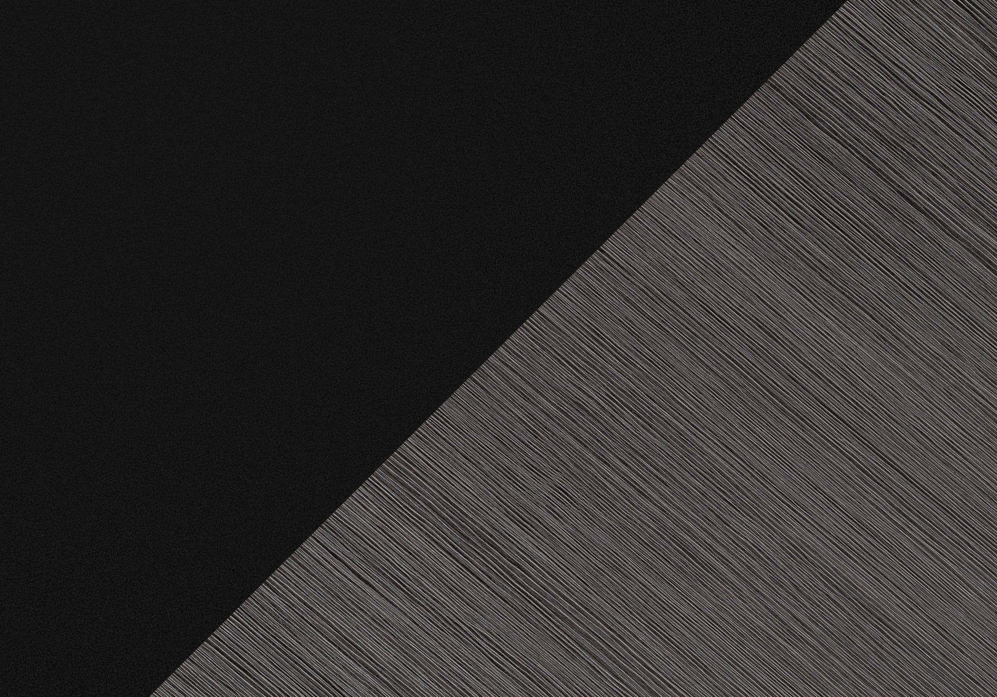 MEUBLE TV - 60"L / NOIR / DESSUS GRIS AVEC 1 TIROIR