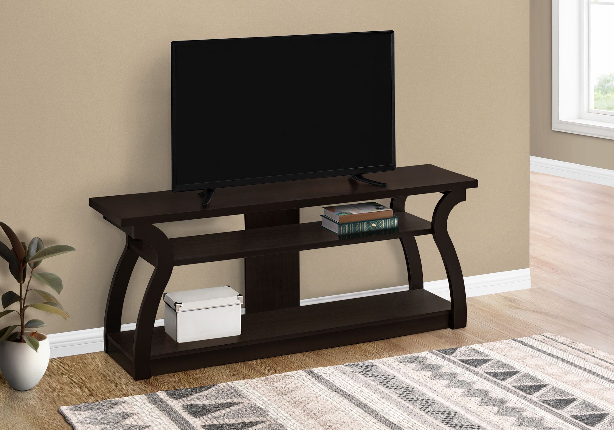 MEUBLE TV - 60"L / ESPRESSO