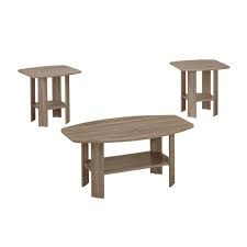 SET DE TABLE - 3PCS / TAUPE FONCÉ 