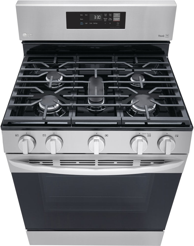 Cuisinière Au Gaz De 5,8 Pi³ Avec Four Simple EasyClean Wi-Fi En Acier Inoxydable LG *PRODUIT NEUF* ( LRGL5821S )