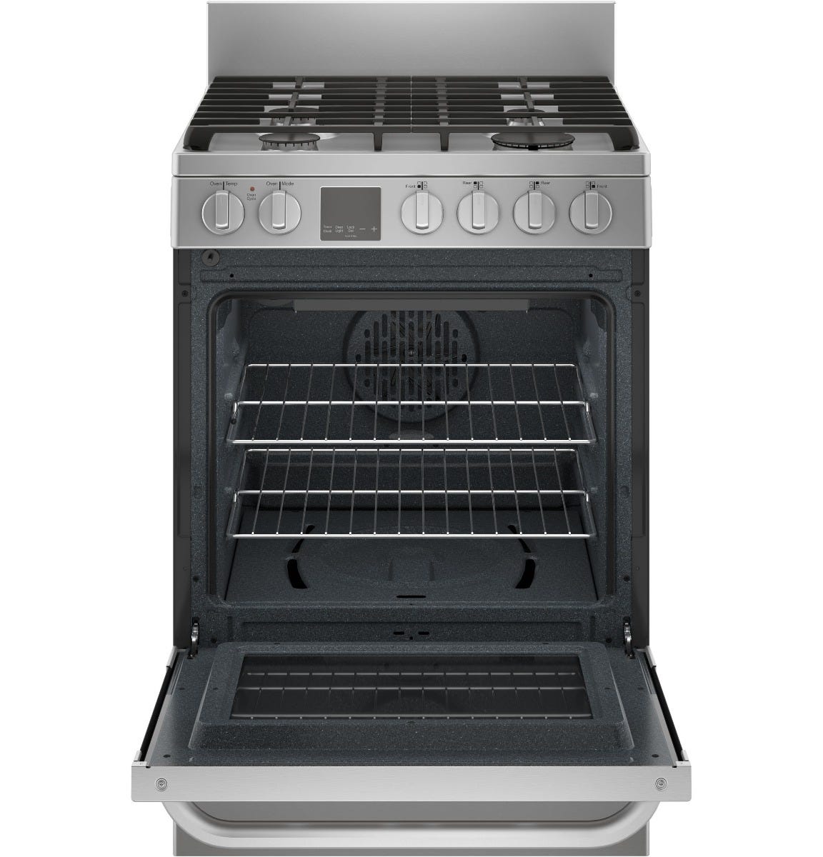 Cuisinière Au Gaz Four À Convection De 24" / 2,9 Pi³ En Acier Inoxydable *PRODUIT NEUF* Haier ( QCGAS740RMSS )